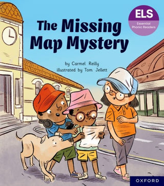 Cover image for 9781382055918 - Essential Letters and Sounds: Essential Phonic Readers: Oxford Reading Level 7: The Missing Map Mystery