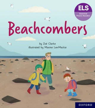 Cover image for 9781382055925 - Essential Letters and Sounds: Essential Phonic Readers: Oxford Reading Level 7: Beachcombers