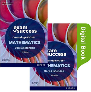 Supplemental image for 9781382056502 - Cambridge IGCSE Mathematics: Exam Success Revision Guide Second Edition (Print & Digital Book)