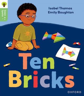 Cover image for 9781382056762 - Oxford Reading Tree Green Sparks: Level 1: Ten Bricks