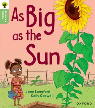 Cover image for 9781382056816 - Oxford Reading Tree Green Sparks: Level 1+: As Big as the Sun