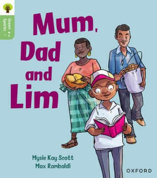 Cover image for 9781382056854 - Oxford Reading Tree Green Sparks: Level 1+: Mum, Dad and Lim