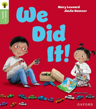Cover image for 9781382056892 - Oxford Reading Tree Green Sparks: Level 2: We Did It!