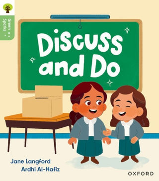 Cover image for 9781382057059 - Oxford Reading Tree Green Sparks: Level 4: Discuss and Do
