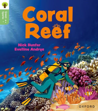 Cover image for 9781382057066 - Oxford Reading Tree Green Sparks: Level 4: Coral Reef