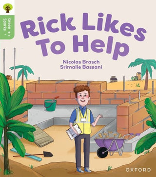 Cover image for 9781382057141 - Oxford Reading Tree Green Sparks: Level 5: Rick Likes to Help