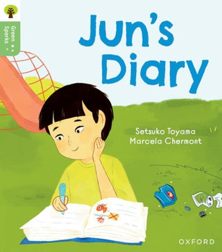 Cover image for 9781382057264 - Oxford Reading Tree Green Sparks: Level 6: Jun's Diary