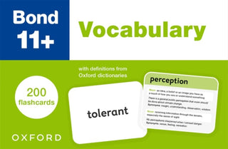 Supplemental image for 9781382061421 - Bond 11+: Bond 11+ Vocabulary Flashcards: 200 flashcards ready for the 2026 exams (for GL Assessment & other 11 plus exams)