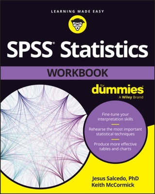 Cover image for 9781394156306 - SPSS Statistics Workbook For Dummies