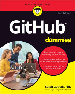 Cover image for 9781394159161 - GitHub For Dummies, 2nd Edition