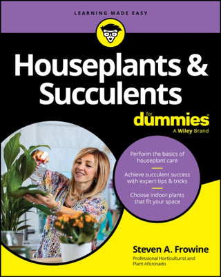 Cover image for 9781394159512 - Houseplants & Succulents For Dummies