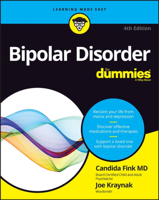 Cover image for 9781394168675 - Bipolar Disorder For Dummies