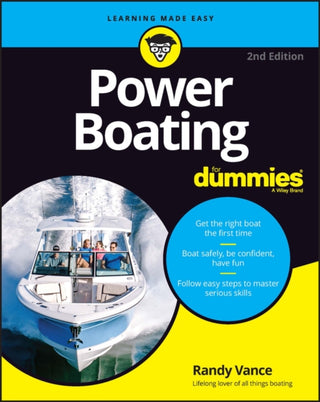 Cover image for 9781394169351 - Power Boating For Dummies