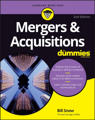 Cover image for 9781394169504 - Mergers & Acquisitions For Dummies