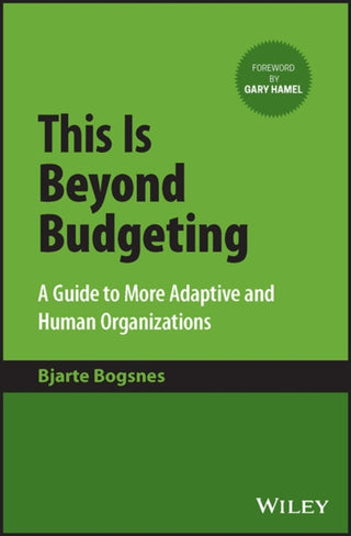 Cover image for 9781394171248 - This Is Beyond Budgeting