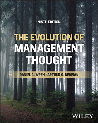 Cover image for 9781394202317 - The Evolution of Management Thought