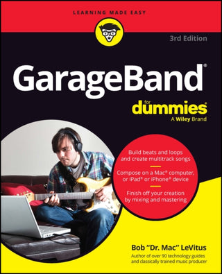 Cover image for 9781394204014 - GarageBand For Dummies, 3rd Edition