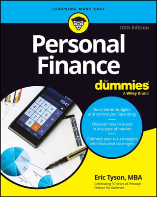 Cover image for 9781394207541 - Personal Finance For Dummies, 10th Edition