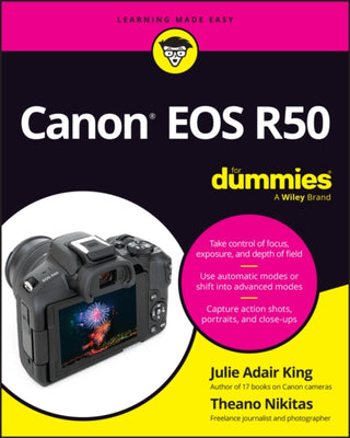 Cover image for 9781394209569 - Canon EOS R50 For Dummies