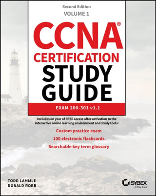 Cover image for 9781394213016 - CCNA Certification Study Guide Volume 1