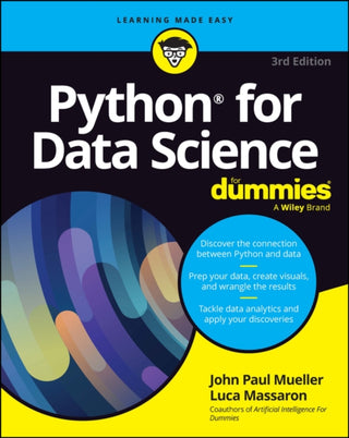 Cover image for 9781394213146 - Python for Data Science For Dummies, 3rd Edition