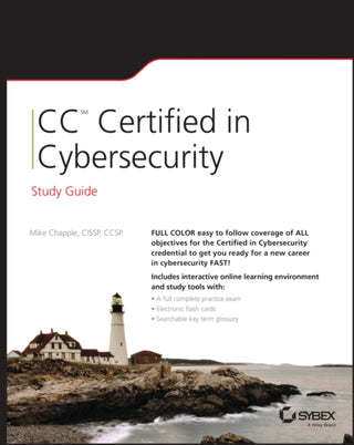 Cover image for 9781394213832 - CC Certified in Cybersecurity Study Guide