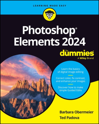 Cover image for 9781394219599 - Photoshop Elements 2024 For Dummies