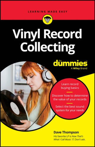 Cover image for 9781394226641 - Vinyl Record Collecting For Dummies