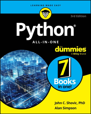 Cover image for 9781394236152 - Python All–in–One For Dummies, 3rd Edition