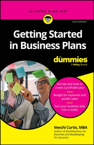 Cover image for 9781394237340 - Getting Started in Business Plans For Dummies