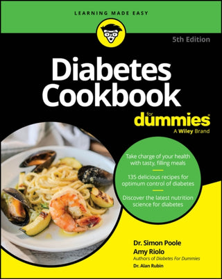 Cover image for 9781394240234 - Diabetes Cookbook For Dummies, 5th Edition