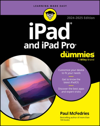 Cover image for 9781394241286 - iPad and iPad Pro For Dummies
