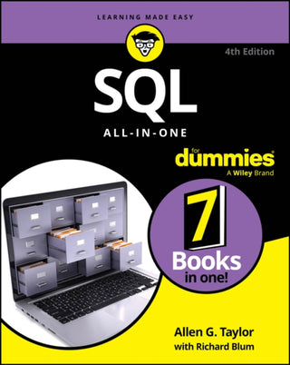 Cover image for 9781394242290 - SQL All-in-One For Dummies