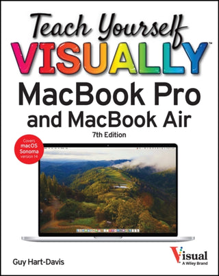 Cover image for 9781394251322 - Teach Yourself VISUALLY MacBook Pro and MacBook Air