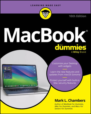 Cover image for 9781394252749 - MacBook For Dummies, 10th Edition