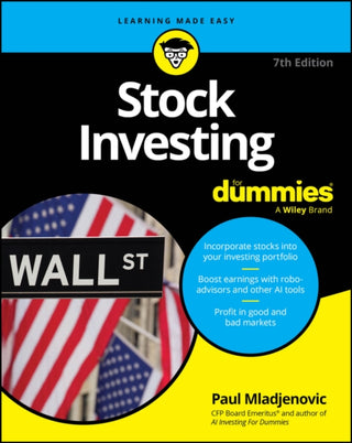 Cover image for 9781394254569 - Stock Investing For Dummies