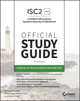 Cover image for 9781394254699 - ISC2 CISSP Certified Information Systems Security Professional Official Study Guide