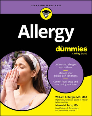 Cover image for 9781394256686 - Allergy For Dummies