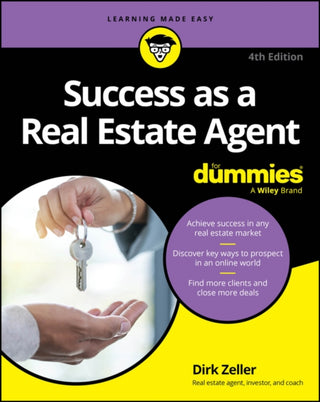 Cover image for 9781394258246 - Success as a Real Estate Agent For Dummies