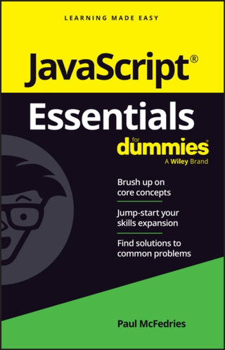 Cover image for 9781394263219 - JavaScript Essentials For Dummies