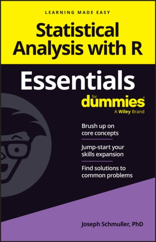 Cover image for 9781394263424 - Statistical Analysis with R Essentials For Dummies