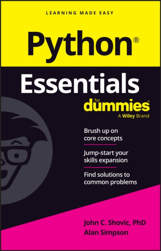 Cover image for 9781394263479 - Python Essentials For Dummies