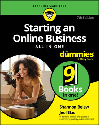 Cover image for 9781394271085 - Starting an Online Business All–in–One For Dummies , 7th Edition