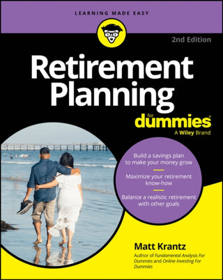 Cover image for 9781394271504 - Retirement Planning For Dummies, 2nd Edition