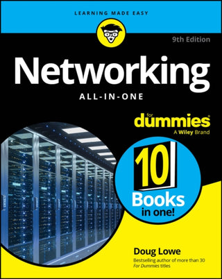 Cover image for 9781394278381 - Networking All-in-One For Dummies