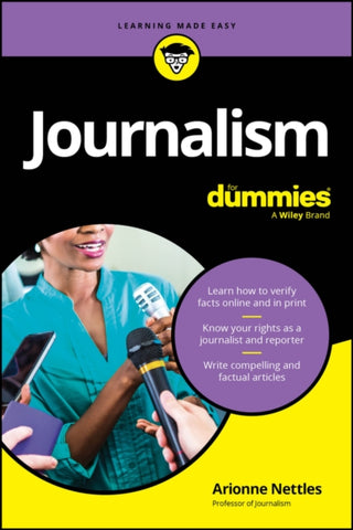 Cover image for 9781394279593 - Journalism For Dummies