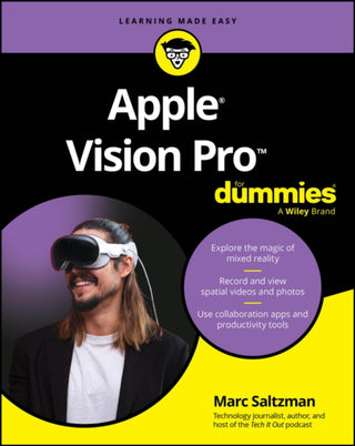 Cover image for 9781394279906 - Apple Vision Pro For Dummies