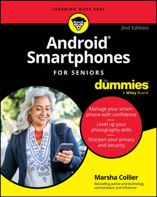 Cover image for 9781394281572 - Android Smartphones For Seniors For Dummies, 2nd Edition