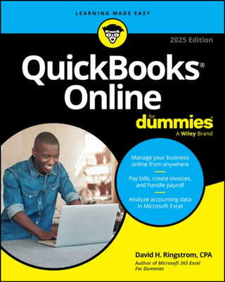 Cover image for 9781394282029 - QuickBooks Online For Dummies, 2025 Edition