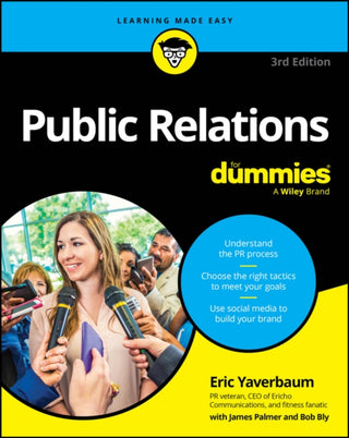 Cover image for 9781394284870 - Public Relations For Dummies, 3rd Edition
